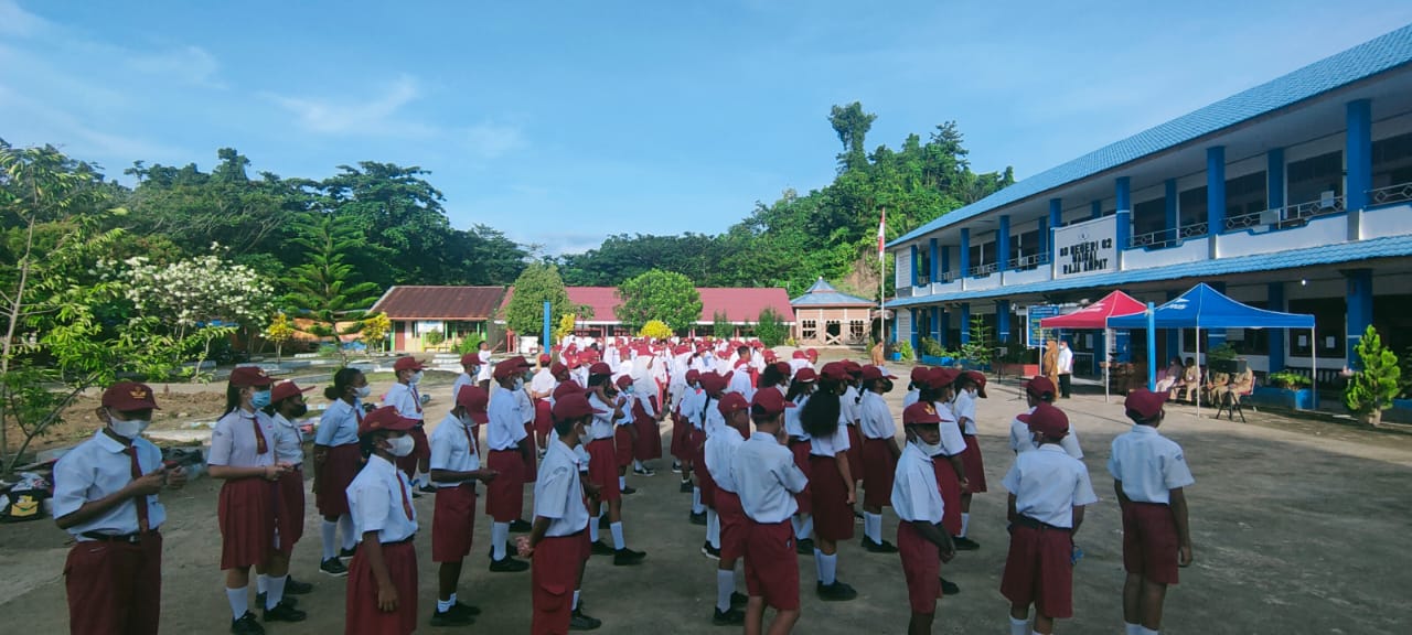 Pelaksanaan Apel Pembukaan USBN Kabupaten Raja Ampat Tahun 2022