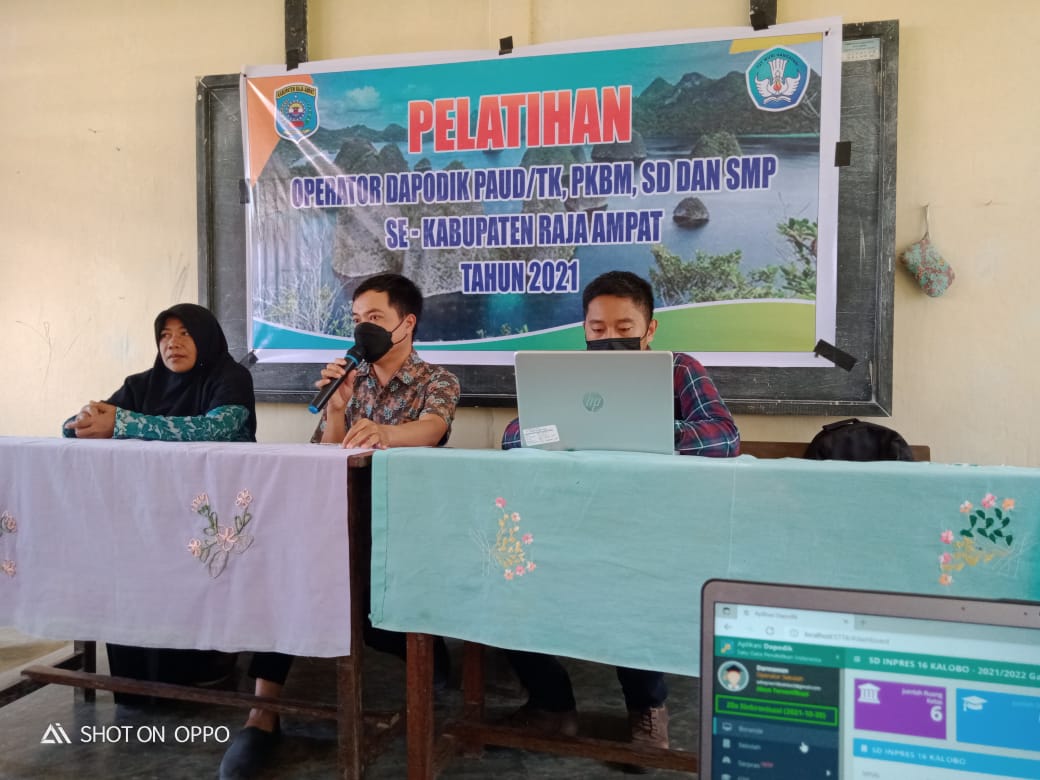 Pelatihan Operator Dapodik Sekolah Tahun 2021